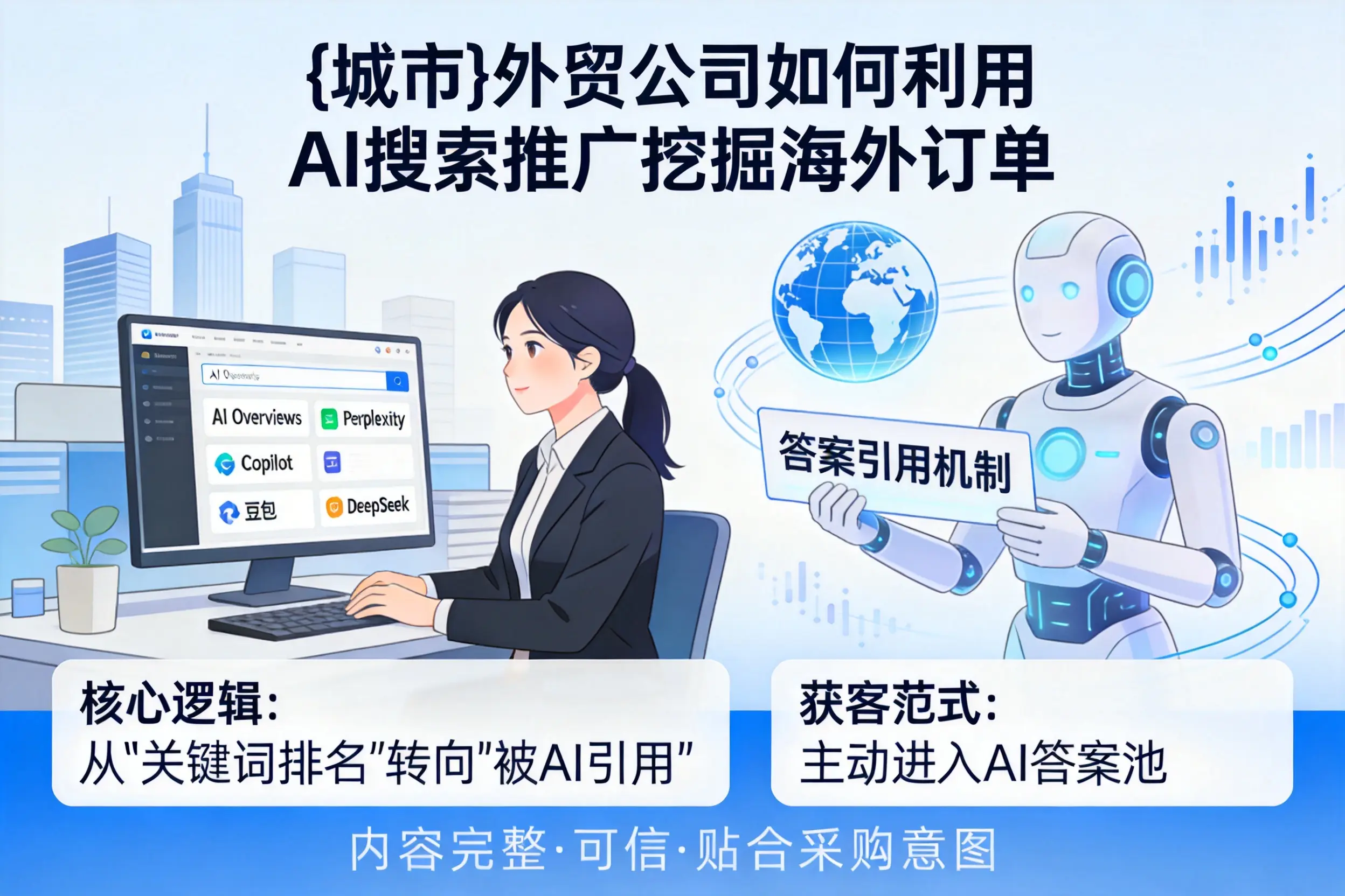 恩施外贸公司如何利用AI搜索推广挖掘海外订单
