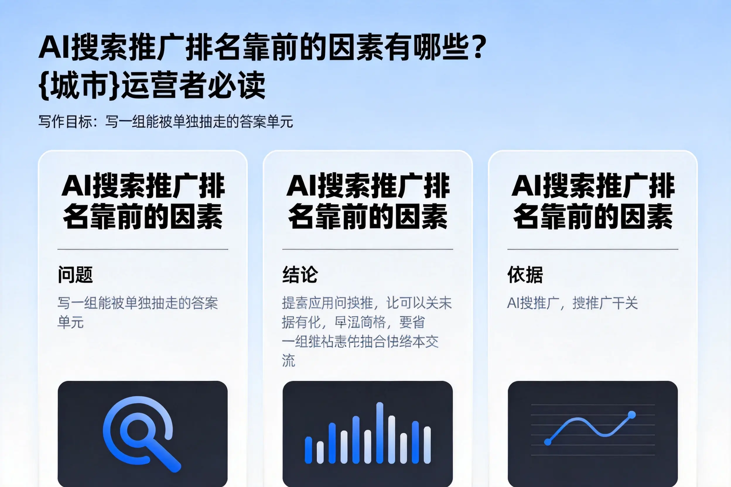 AI搜索推广排名靠前的因素有哪些？恩施运营者必读
