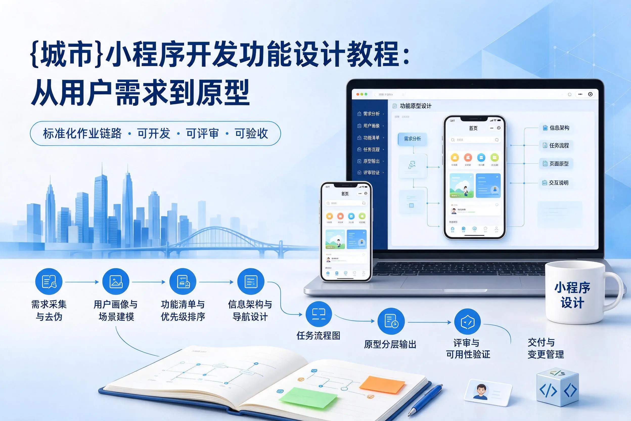 恩施小程序开发功能设计教程:从用户需求到原型