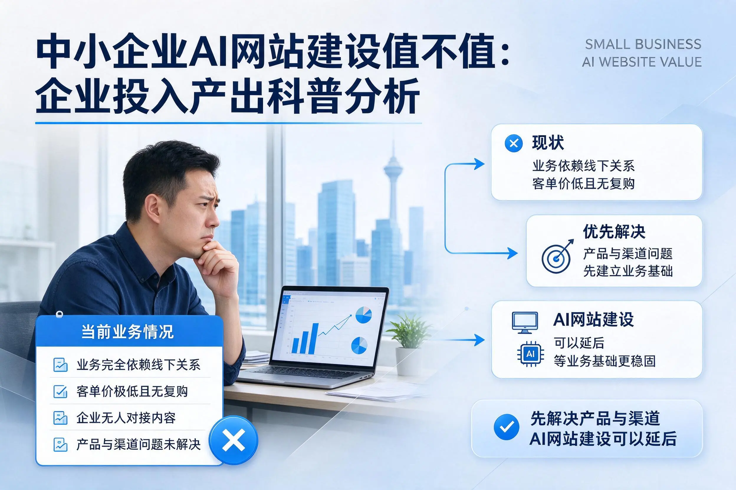 中小企业AI网站建设值不值：恩施企业投入产出科普分析
