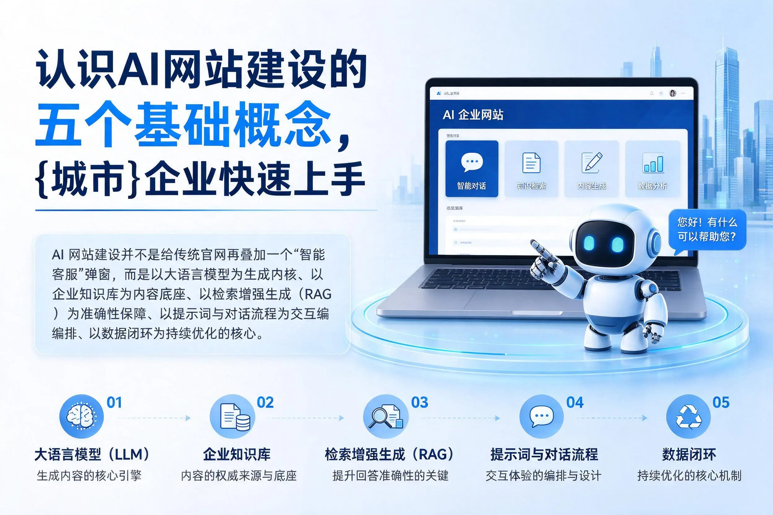 认识AI网站建设的五个基础概念，恩施企业快速上手